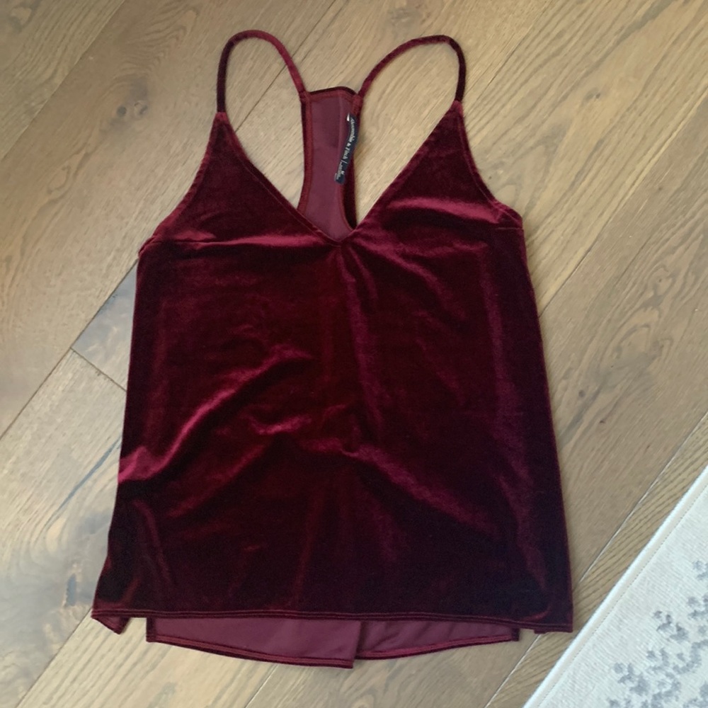 Velvet top